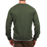 polo asn mens crew neck green shirt for winter